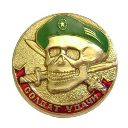  badge SOLDIER OF LUCK Green Beret