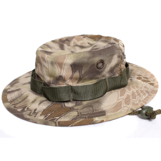 Python rock Panama camo boonie chapeau chapeau de montagne d'été Python rock Panama camo boonie chapeau chapeau de montagne d'été