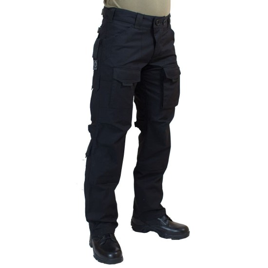 Pantalones negros tácticos "Ketanika" MPA-56 airsoft