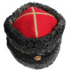 Cappello Astrakhan dell'esercito sovietico PAPAKHA per i generali dell'URSS