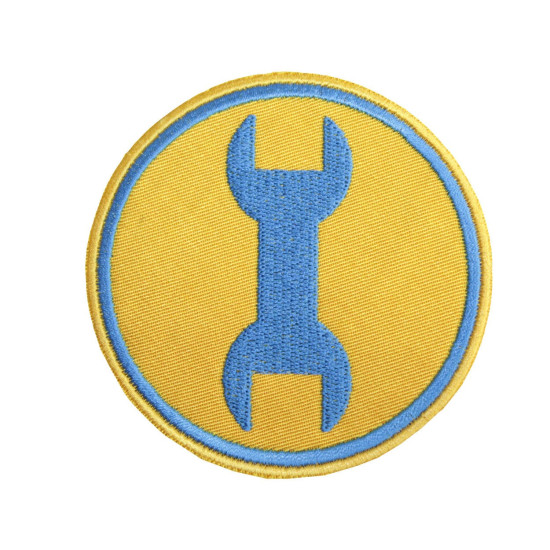 Patch brodé bleu Team Fortress 2 Engineer