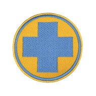 Team Fortress 2 Medic Blue Embroidered Patch