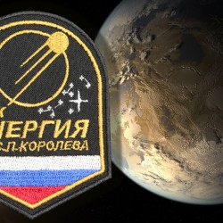 PAO S. P. Korolev Rocket and Space Corporation Patch Energia RKK Energy Brodé