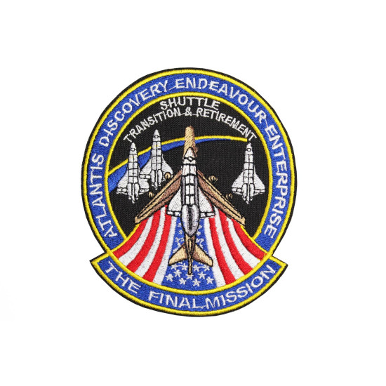 Space Shuttle Endeavour STS ricamo cucito Space Nasa Patch