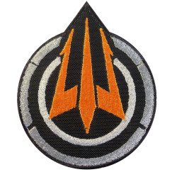 Logo caché Call of Duty Black Ops 3 (III), logo thermocollant COD brodé