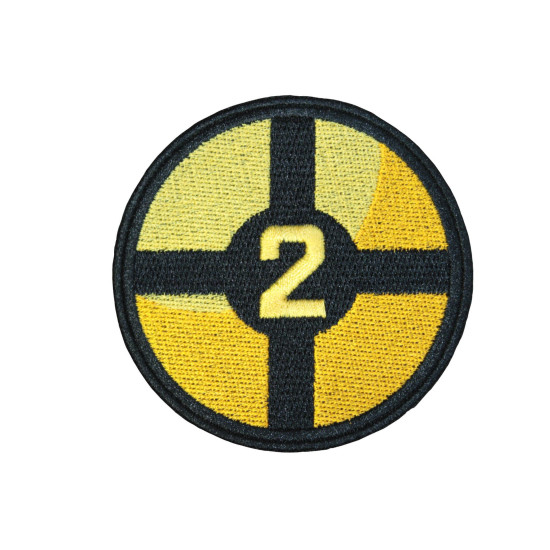 Patch di gioco ricamata con logo Team Fortress 2