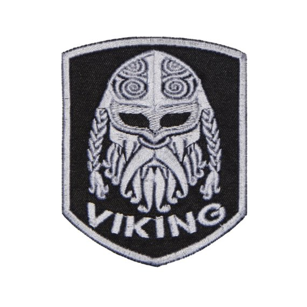 Norse Nordic Runes Patch – Embroidered Iron-on Applique – Viking Odin Thor War