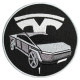 Tesla Sew-on Elon Musk Cybertruck Embroidered Patch #2