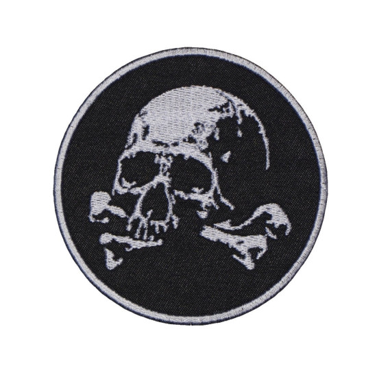 Toppa ricamata n. 1 di Skull With Bones Airsoft Game