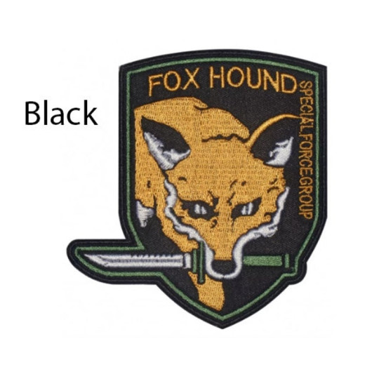 Toppe termoadesive ricamate Fox Hound MGS n. 1