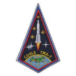 ソユーズTMA 7ソビエトロシアの宇宙プログラムのパッチ