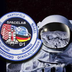 ESA Spacelab Space Shuttle Aufgestickter, bestickter Uniform Patch