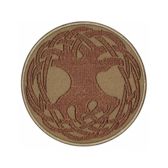 YGGDRASIL'Sの装飾世界樹木刺繍パッチ