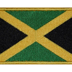 Jamaica Flagge Gestickter Patch