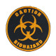 Vorsicht Biohazard STALKER bestickter Patch zum Aufnähen/Aufbügeln/Klettverschluss