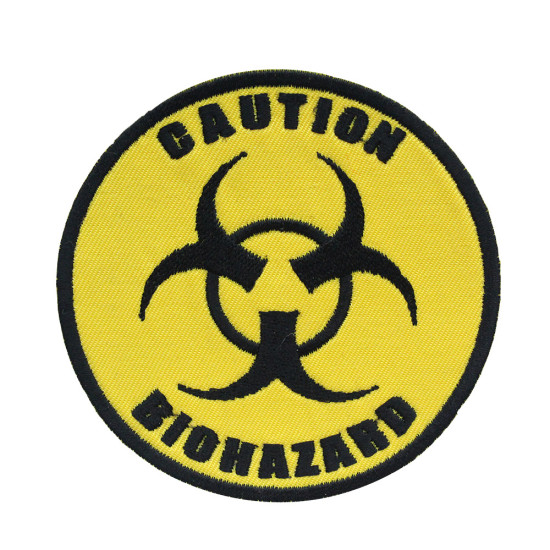 Precaución Biohazard STALKER Parche bordado para coser/planchar/Velcro