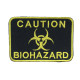 Attention Biohazard TOXIC Attention Patch brodé à coudre/à repasser/Velcro
