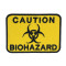 Achtung Biohazard TOXIC Achtung Gestickter Patch zum Aufnähen/Aufbügeln/Klettverschluss