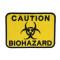 Caution Biohazard TOXIC Attention Embroidered Sew-on/Iron-on/Velcro Patch