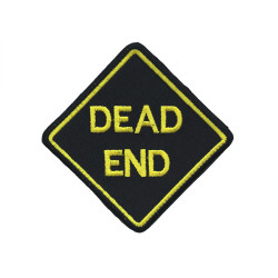 Dead End Picture Embroidered Sew-on/Iron-on/Velcro Patch