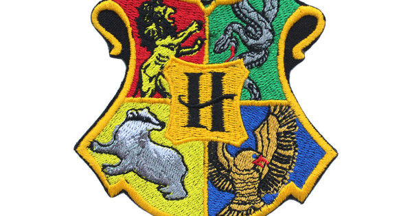 Écusson brodé à coudre/à repasser/à velcro Harry Potter