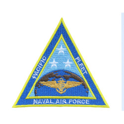 US Naval Air Forces bestickter Patch zum Aufnähen/Aufbügeln/Klettverschluss