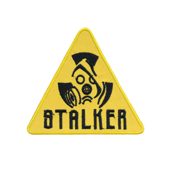 S.T.A.L.K.E.R. Máscara de gas bordada para coser/planchar/parche de velcro