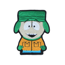 Personaje de dibujos animados de South Park Parche bordado para coser / planchar / velcro