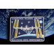 ISS EXPEDITION 42 Raumstation Gestickter Geschenk-Aufnäher zum Aufnähen