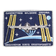 ISS EXPEDITION 42 Space Station Parche espacial bordado cosido para regalo