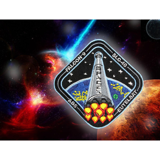 SpaceX Falcon 9 Space NASA Mission Elon Musk ISS SLC-40 patch patch