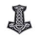 Mjolnir Thor's Hammer Jacket Embroidered Little/Medium/Big Patch #9