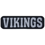 Vikings Embroidered Strip Patch #1