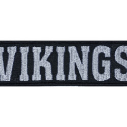Vikings Embroidered Strip Patch #1
