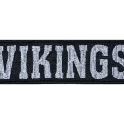 Patch n ° 1 avec bandes brodées Vikings