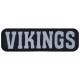 Patch n ° 1 avec bandes brodées Vikings