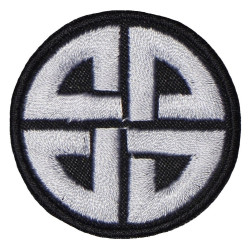 Patch per cucire n. 1 di Viking Knot Protection Sign