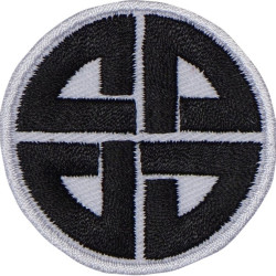 Patch n ° 1 sur le signe de protection de noeud Viking