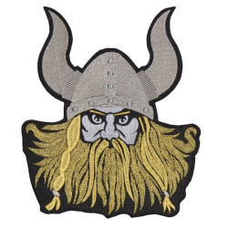 Viking Norse Mythology Embroidered Big Patch #2