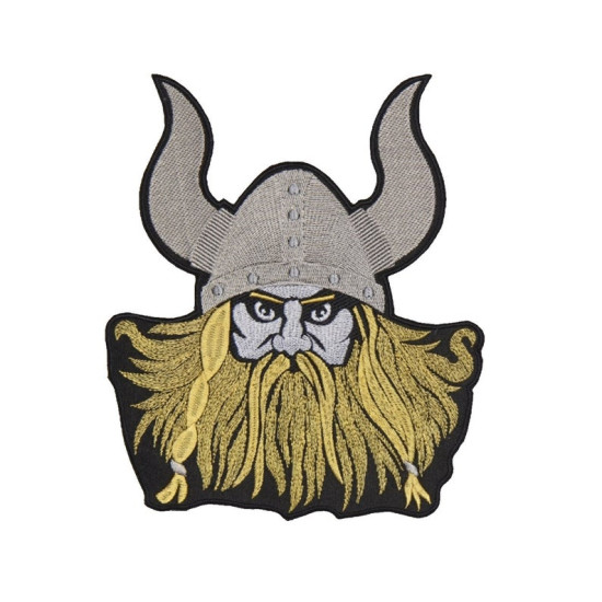 バイキング北欧神話刺繍ビッグパッチ＃2