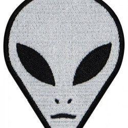 Alien Embroidery Area 51 Sew-on Handmade patch