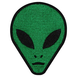 Alien Embroidery Area 51 Patch fait à la main à coudre