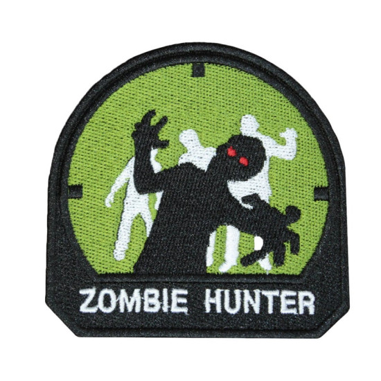 Zombie Hunter Stickerei handgemachte Patch