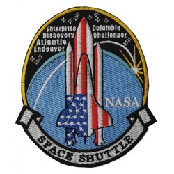 Space Shuttle Enterprise Atlantis Columbia Sleeve Patch