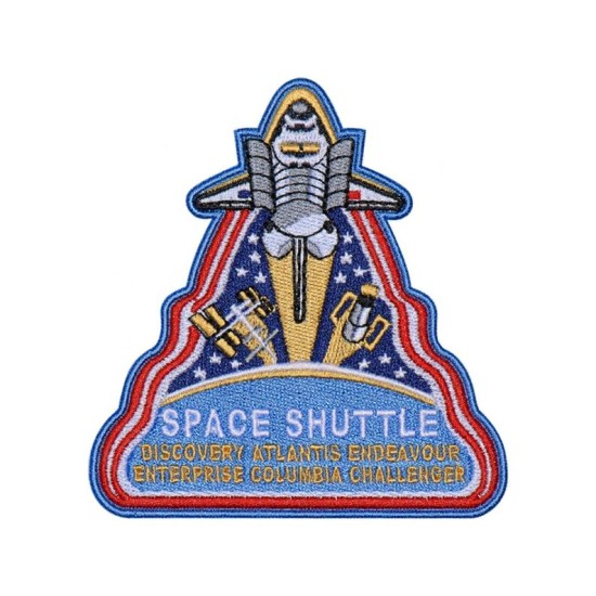Space Shuttle Discovery Sleeve Sew-on Atlantis Patch