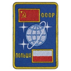 Interkosmos Soviet Space Program Patch Soyuz-30＃4