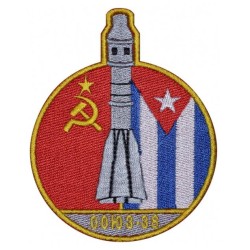 Interkosmos Soviet Space Program Patch Soyuz-38＃3