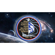 Patch à coudre brodé Mission Atlantis de la navette spatiale NASA STS-75