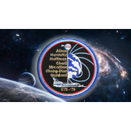 Patch cucito ricamato Space Atlantis Mission Atlantis STS-75 Space Shuttle