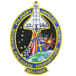 Nasa Space Station STS-116 Space shuttle Atlantis Mission Embroidered patch